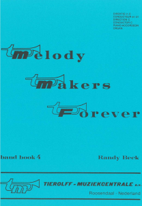 Melody Makers Forever, band book 4.