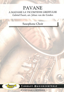 Pavane à Madame La Vicomtesse Greffuhle, Saxofoon Ensemble