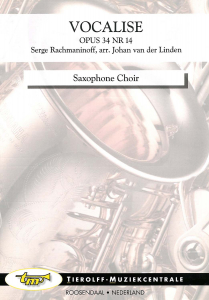 Vocalise Opus 34 Nr. 14, Saxofoon Ensemble