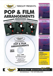 Catalogue Pop & Film Arrangements, incl. mp3 cd