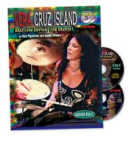 Vera Cruz Island - Brazilian Rhythms For Drumset, incl. 2cd. 102 Pagina's