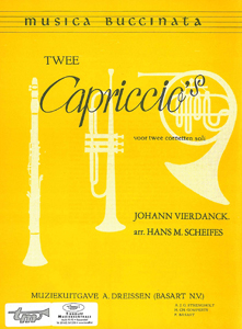 Twee Capriccio's, voor twee cornetten soli