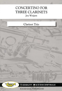 Concertino For 3 Klarinets, Clarinette Trio