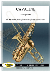 Cavatine, Bb Trumpet/Saxophones/Euphonium & Piano