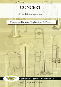Concert Voor/For Trombone/Euphonium/Baritone & Piano