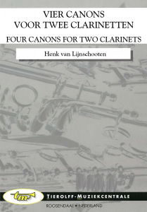 Vier Canons Voor Twee Clarinetten/Four Canons For Two Clarinets