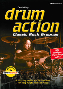 Drum Action - Classic Rock Grooves, incl. cd
