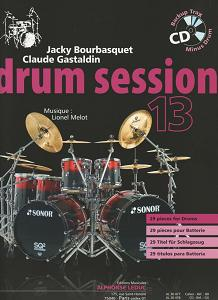 Drum Session 13, incl. cd.