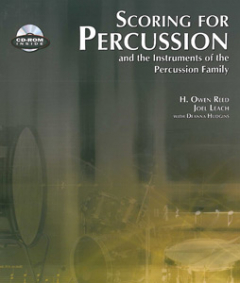 Scoring For Percussion, incl. cd-rom (2010 Edition)