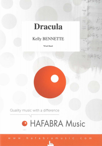 Dracula, Orchestre d'Harmonie (Pour l'Europe: incl. les parties européennes imprimées)