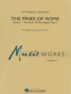 The Pines of Rome (Finale - "The Pines Of The Appian Way"), Blasorchester