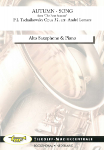 Herfstlied/Autumn Song, Alto Saxophone & Piano