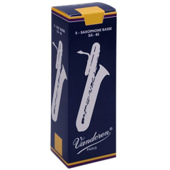 5 Vandoren anches de saxophone basse Traditionnel nr.3