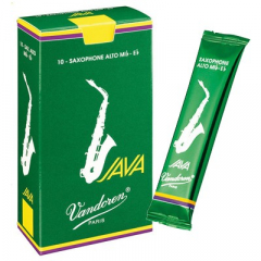 10 Vandoren alto saxophone reeds Java nr.2