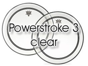 Remo 16" Powerstroke 3 Ambassador transparant snare/floortomvel P3-0316-BP