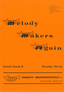 Melody Makers Again band book 3