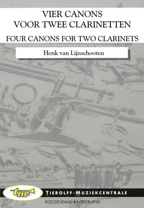 4つのカノン（ヘンク・ファン・ラインスホーテン）（クラリネット二重奏）【Four Canons】
